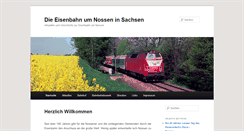 Desktop Screenshot of eisenbahn-um-nossen.de