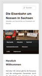 Mobile Screenshot of eisenbahn-um-nossen.de
